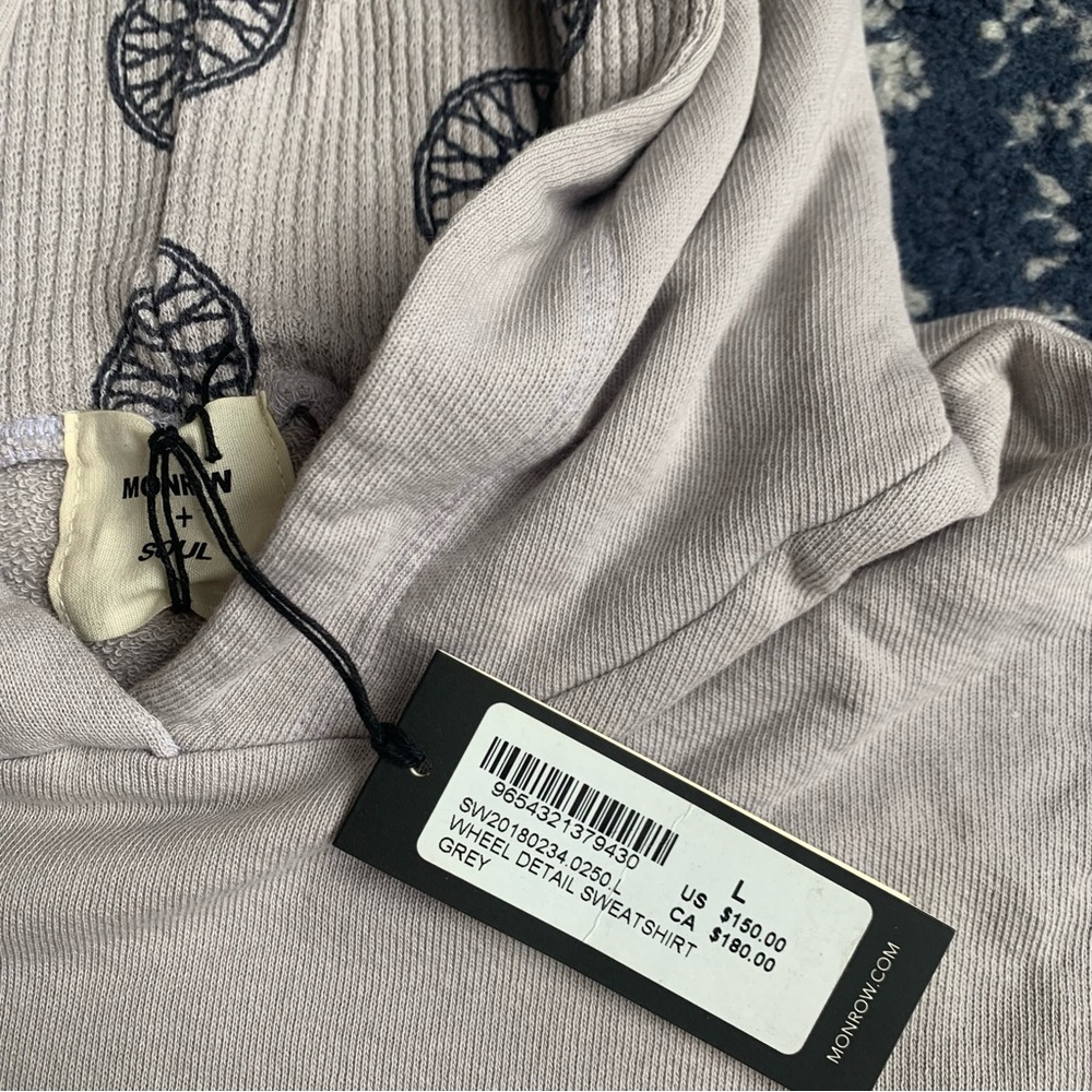 Monrow SoulCycle Wheel hoodie - Picture 3 of 3
